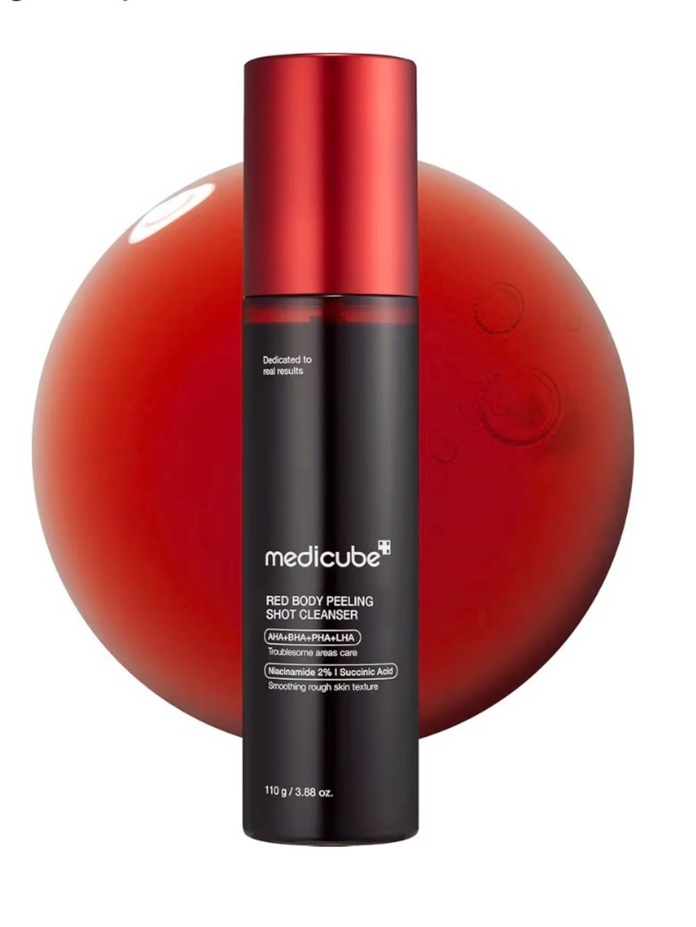 Medicube Red Body Peeling Shot Cleanser — Red